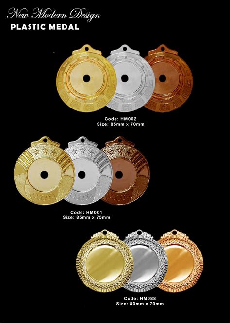 Kedai medal sukan, trofi, award dan plak. Myanis Medal: PLASTIC MEDAL