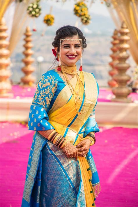 Top 10 Jewellery Fashion Tips For A Maharashtrian Bride Nauvari Saree Wedding Saree