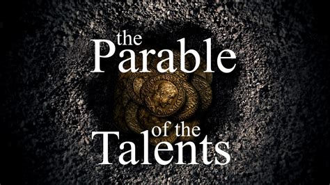 The Parable Of The Talents First United Methodist Of Allen