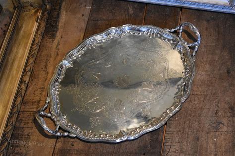 Antiques Atlas Fine Elkington Silver Plate Tray