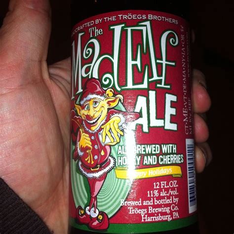 Troegs Brewing Co The Mad Elf Beer Bacon Brewing Co Craft Beer