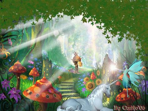 42 Enchanted Forest Desktop Wallpaper On Wallpapersafari