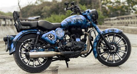 Blue Royal Enfield Wallpapers Wallpaper Cave