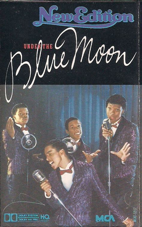 New Edition Under The Blue Moon 1986 Dolby Hx Pro Cassette Discogs