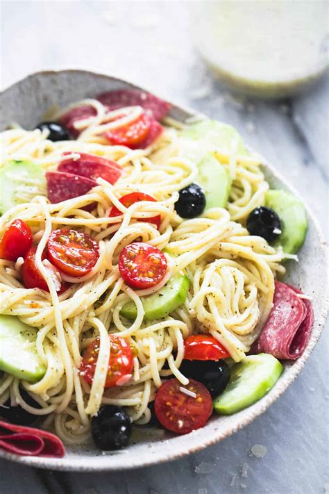 Spaghetti Italian Pasta Salad Italian Spaghetti Salad Recipe The