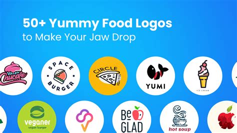 50 Yummy Food Logos To Make Your Jaw Drop Graphicmama Blog