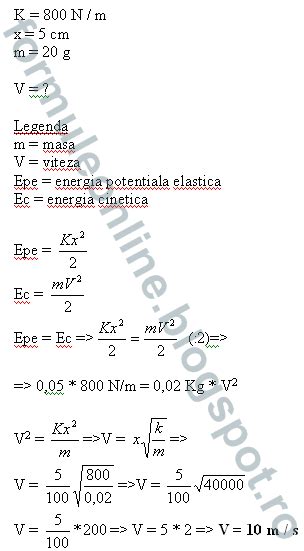 Fizica Clasa A 9 A Problema Rezolvata 8 Formuleonline