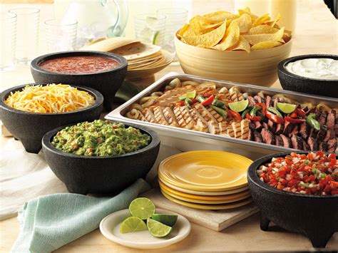 Our Famous Fajitas Buffet Includes Everything You Need Taco Bar
