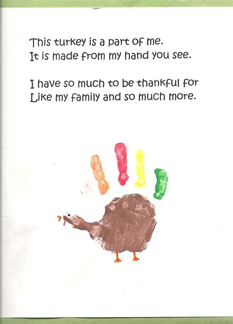 Handprint Thanksgiving Quotes Quotesgram