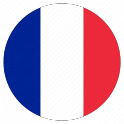 Icon France Flag Logo Sphere Icon Illustration Of Flag Of France