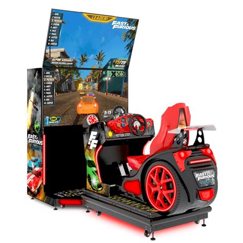 Fast And Furious Arcade Motion Racing Game Raw Thrills Betson Enterprises