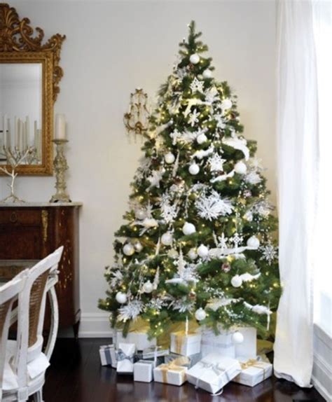 25 Awesome Silver Christmas Tree Decorations Ideas Magment