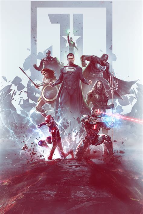 justice league zack snyder fan poster bosslogic mitologia en el mundo del comic