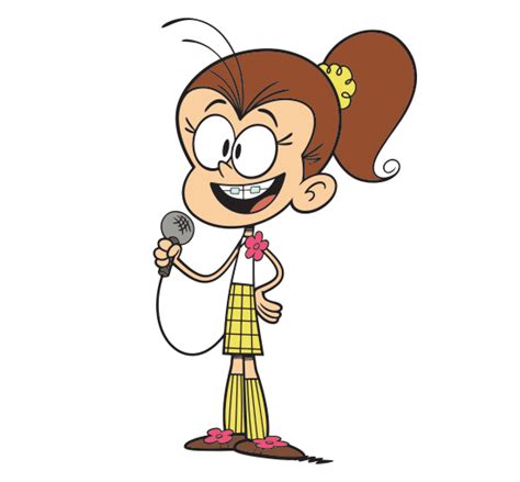 Download Luan Loud With Microphone Transparent Png Stickpng