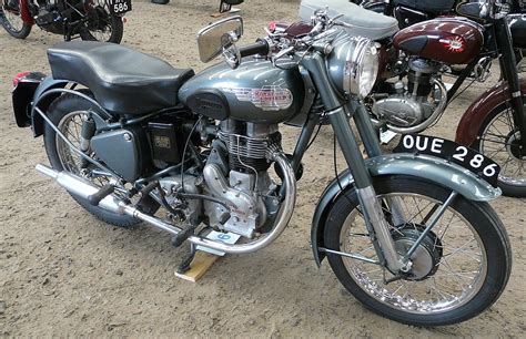 It has a long wheelbase and the bigger tyres offer a safe and secure journey making it a model for the long distance travel. 1954 Royal Enfield Bullet 350cc | Restored 20 years ago ...