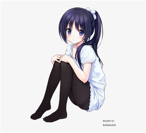 Anime Girl Render 12 By Bellathedoll D7d0lgw Anime Girl Sitting Down