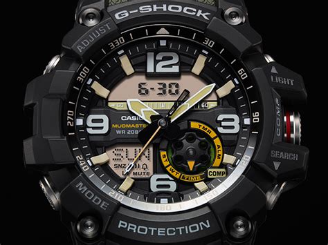 Information about casio's watches & clocks. Casio G-Shock Mudmaster Twin Sensor Watch