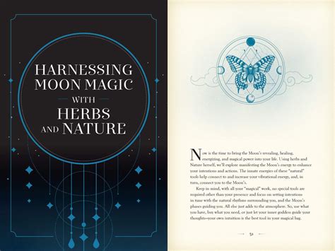 Moon Magic Book A Handbook Of Lunar Cycles Lore And Mystical Energi