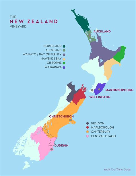 New Zealand Provinces Map Map Of Spain Andalucia
