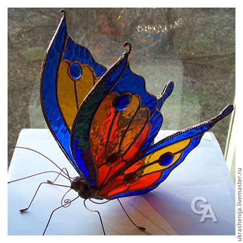 Butterfly Stained Glass Butterfly Stained Glass Flowers Stained Glass Crafts