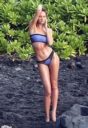 Candice Swanepoel Shows Off Her Fabulous Begini Body