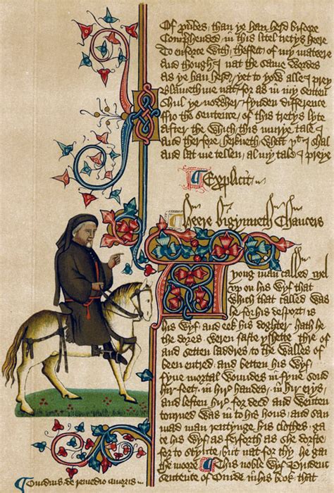Geoffrey Chaucer Biography Poems And Facts Britannica