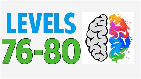 Brain out level 55 again who would you save your mom or your girlfriend walkthrough solution. Brain Blow Level 76 77 78 79 80 - YouTube