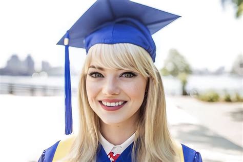 َ On Twitter Did You Know Emma Stone Wrote Gwen Stacys Graduation