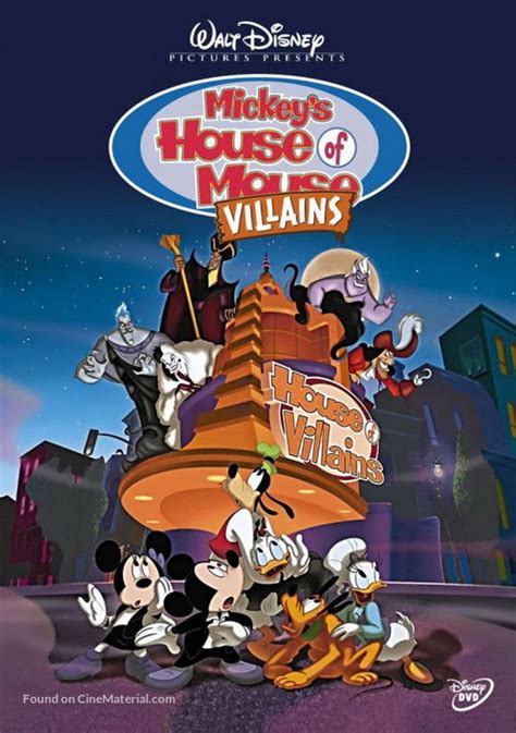 Mickeys House Of Villains 2001 Movie Poster
