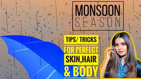 Monsoon Skin Care Tips And Tricks 🌸 Perfect Skin Care Routine For Rainy Days Oily Dry Skincare