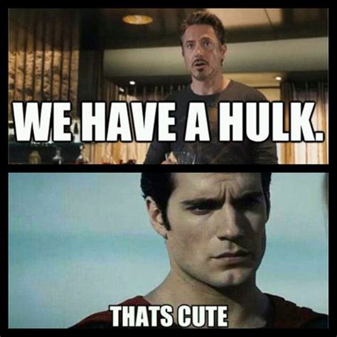 25 Hilarious Hulk Vs Superman Memes That Prove Whos The Strongest