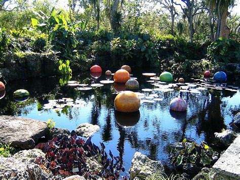 Dale Chihuly Blown Glass Art Exhibit At Fairchild Tropical