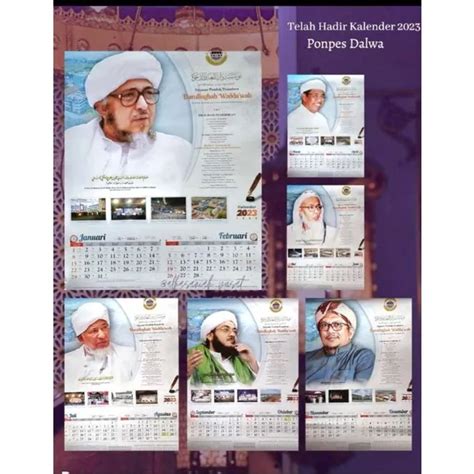 Kalender Calendar Almanak Pondok Dalwa Pesantren Mahad Mahad