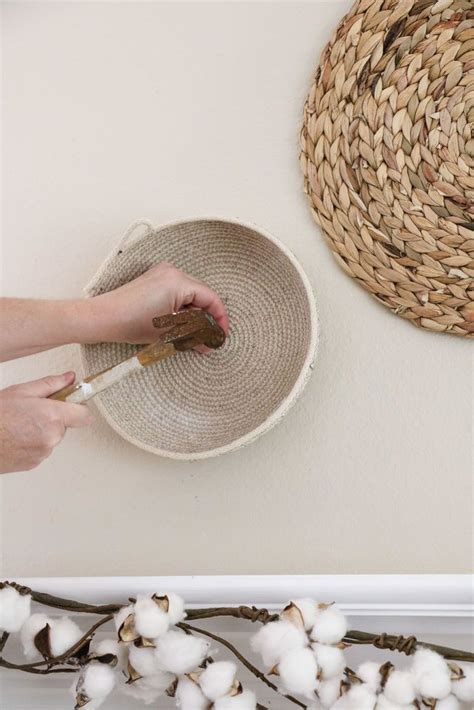 How To Style And Hang Baskets On The Wall Diy Baskets On Wall Basket