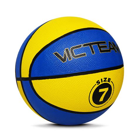 Cheap Price Advertising Rubber Basketball Ball Victeam Sports
