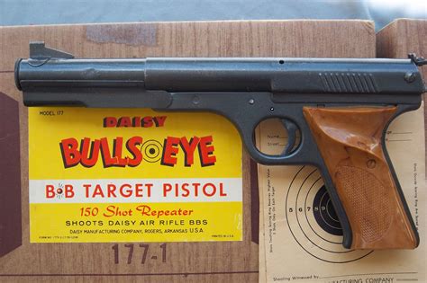 Vintage Daisy Bullseye Bb Target Pistol Model 177 Toy Gun Etsy