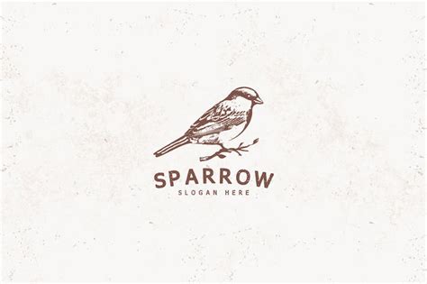 Sparrow Bird Logo By Designhatti On Envato Elements