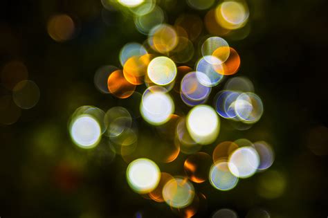 3840x2160 Resolution Bokeh Lights Photography Blurred Abstract