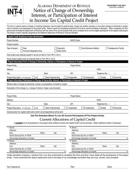 Form Int 4 ≡ Fill Out Printable Pdf Forms Online