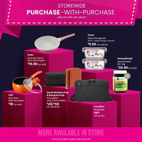 3 Mar 2022 Onward Bhg Storewide Purchase With Purchase Promotion Sg