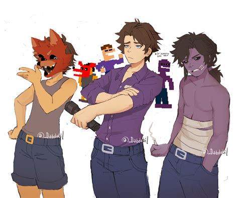 Michael Afton And Crying Childs Brother Five Nights At Freddys And 3