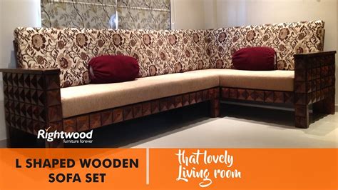 With wooden floor, wooden table, and reclaimed wood coffee table, this living room tells you more about rustic vibe. SOFA SET DESIGNS L SHAPED WOODEN (NEW DESIGN) DIAMOND BY ...