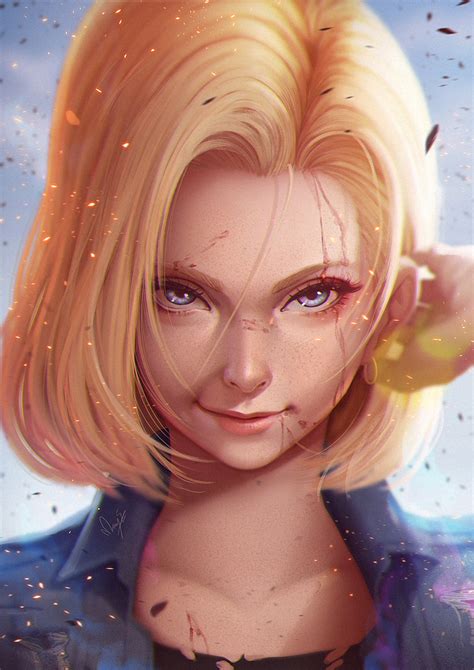 Android 18 Lazuli By Magion02 On Deviantart