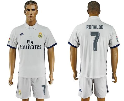 Real Madrid Camiseta RONALDO 7 Primera Nueva Camisetas De Futbol Barata