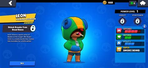 Players can choose from several brawlers that they need unlocked, each with their unique offensive or defensive kit. How to get Leon in Brawl Stars