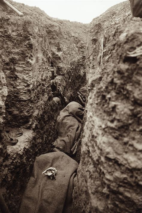Unseen World War I Photos German Trenches
