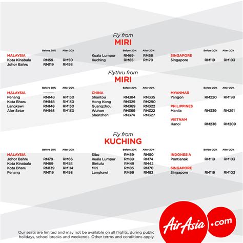 How to get airasia cheap flights? AirAsia Flight Ticket 20% OFF Online Fares @ MATTA Fair ...