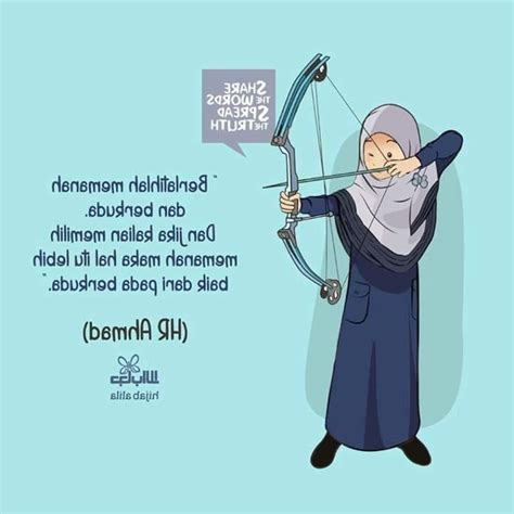 Design Muslimah Bercadar Memanah Bqdd Top Gambar Kartun Muslimah