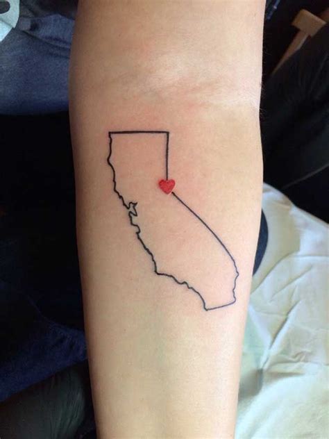 California Tattoo Ideas For Females