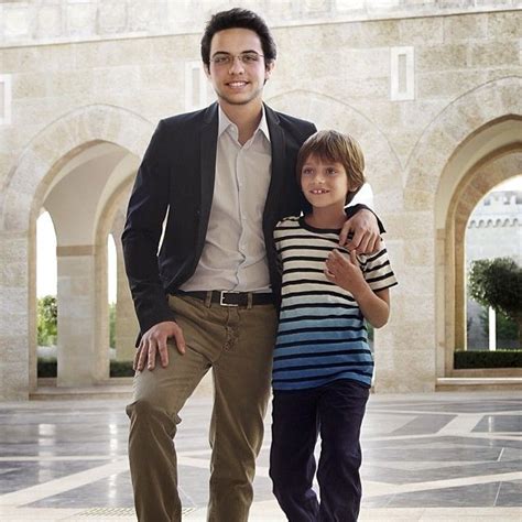 Prince Hussein And Prince Hashem Of Jordan Queen Rania Jordan Royal